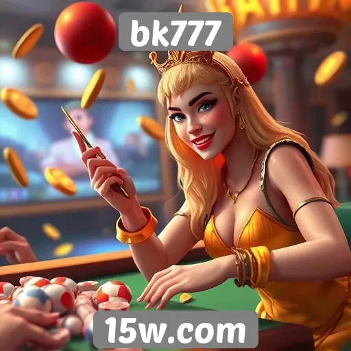 experiência de jogos ao vivo no bk777